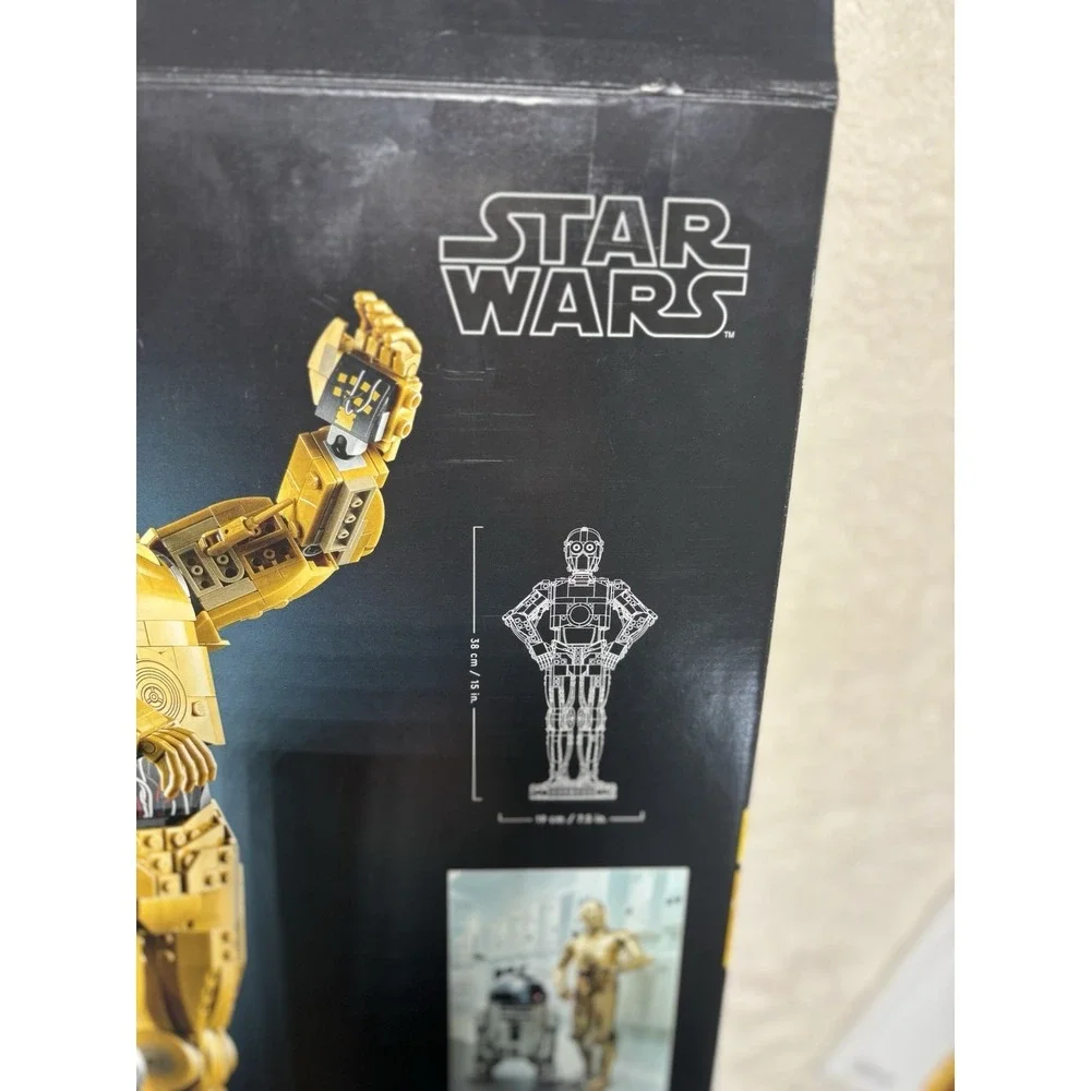 Lego Star Wars C-3PO EMPTY BOX and MANUAL ONLY 75398 No Lego Pieces - Picture 8 of 9